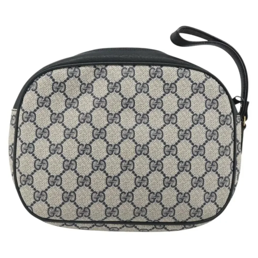 Gucci GG Supreme Web Clutch 89 Blue